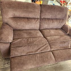Ashlay Reclining Manual Sofa 3 Seater