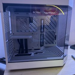Hyte Y60 Snow White And evga supernova 750 gt PSU