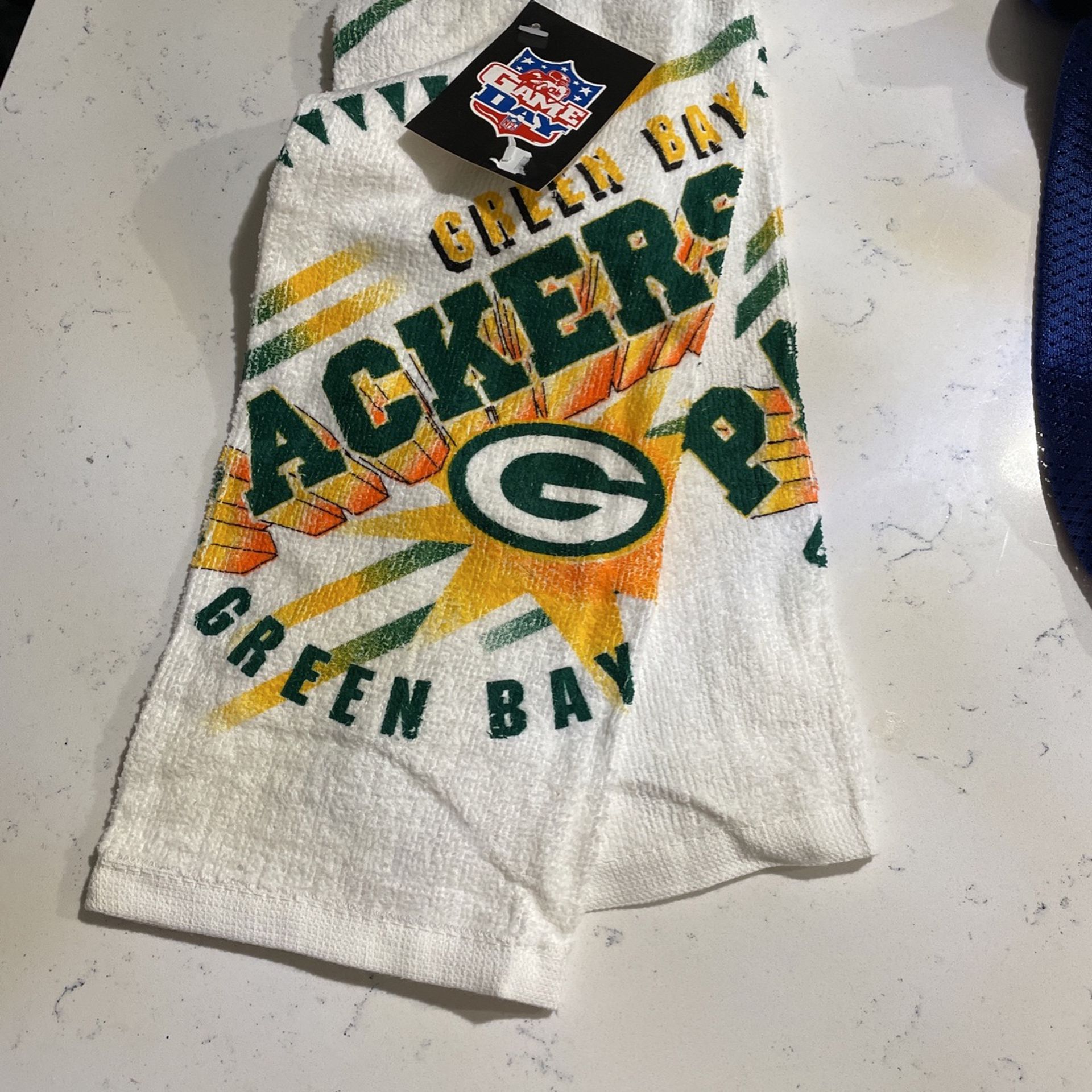 Green Bay Packers Vintage Hand Towel Or Gym Towel