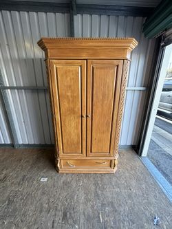 Wood Armoire