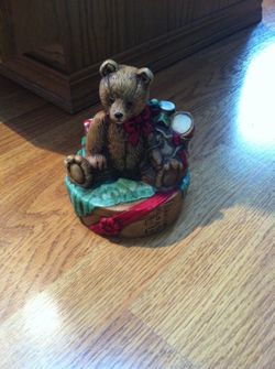 Christmas teddy bear
