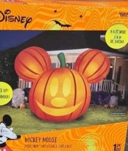 Halloween Mickey pumpkin inflatable