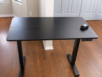 Black Electric Standing Desk