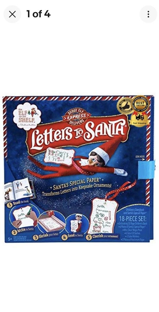 Elf on The Shelf Letters to Santa