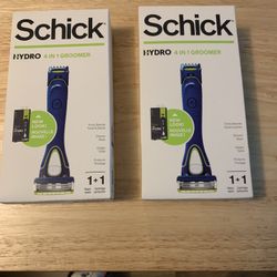 Schick four in one groomer razors $15 apiece brand new