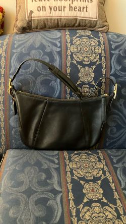 COACH  Handbag.  Black 13” X 9”