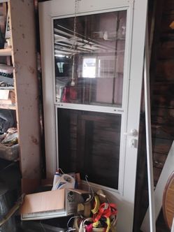 Larger screen door around 35 in w
