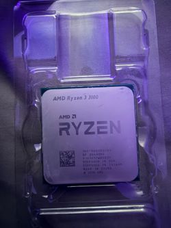 Ryzen 3 3100 CPU - no bent pins, includes cooler