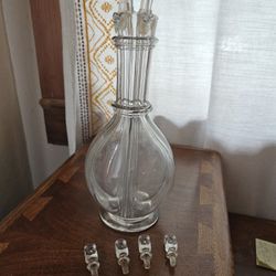 Vintage/Antique 4 Chamber Decanter 