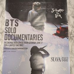 40" X 20" BTS K-pop Poster 