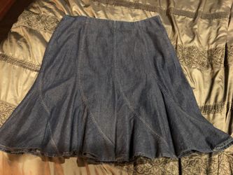 Jones New York sport women’s size 16 skirt denim jean