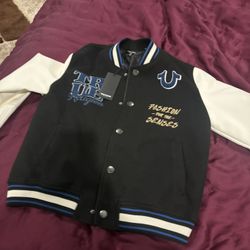 True Religion Varsity Jacket