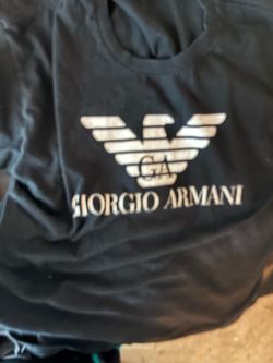 Black Giorgio, Armani, T-shirt, size medium