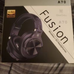 Oneodio Fusion Black Wireless +DJ Headphones 