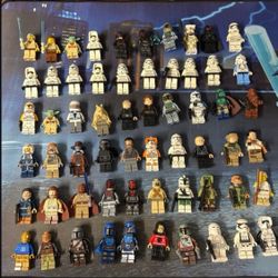 lego starwars lot 64 figs