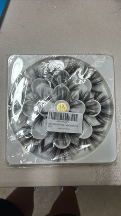 HBZGTLAD 7 Pairs 8D Mink False Eyelashes