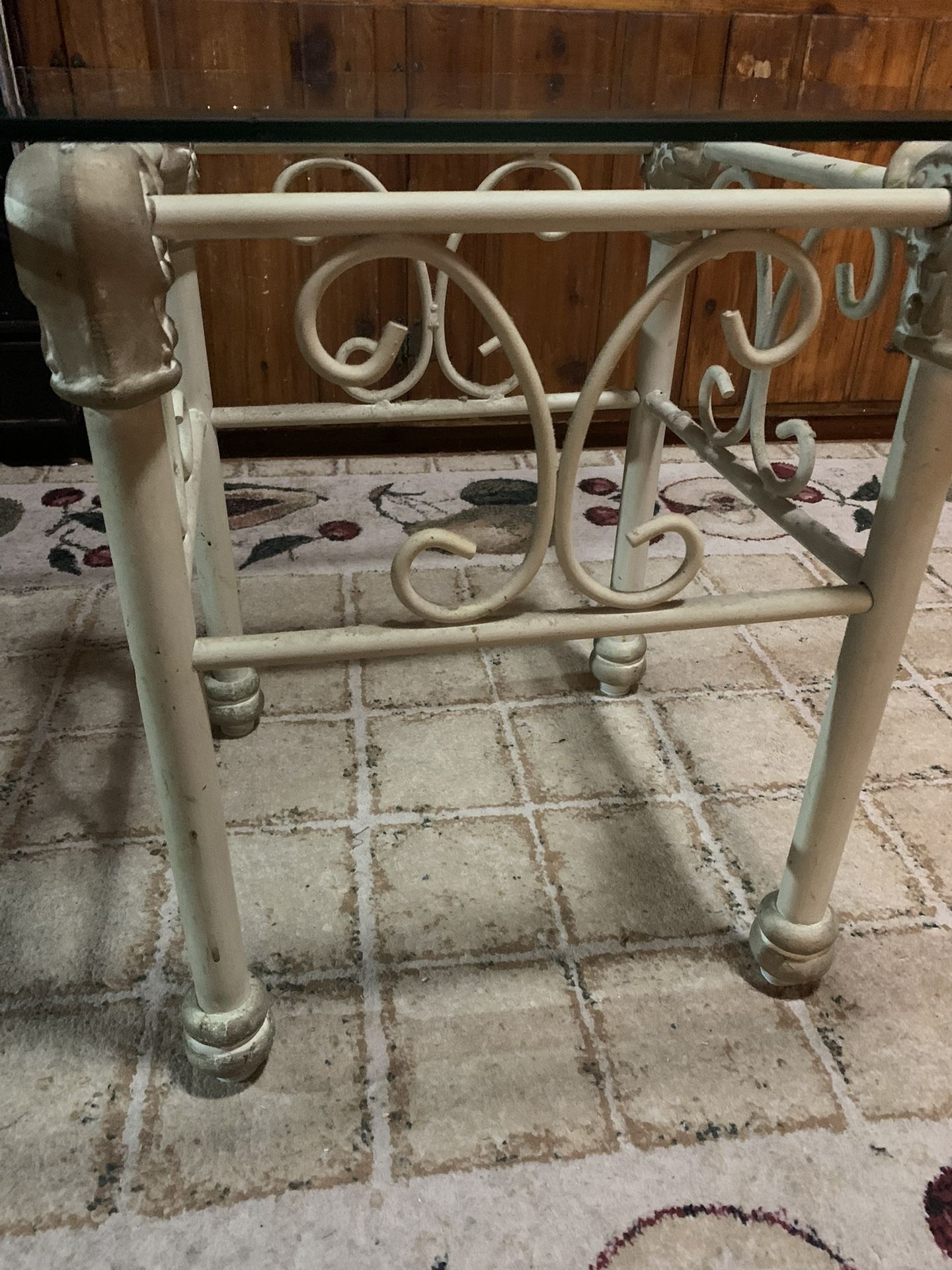 Antique Center table And Two Side Tables