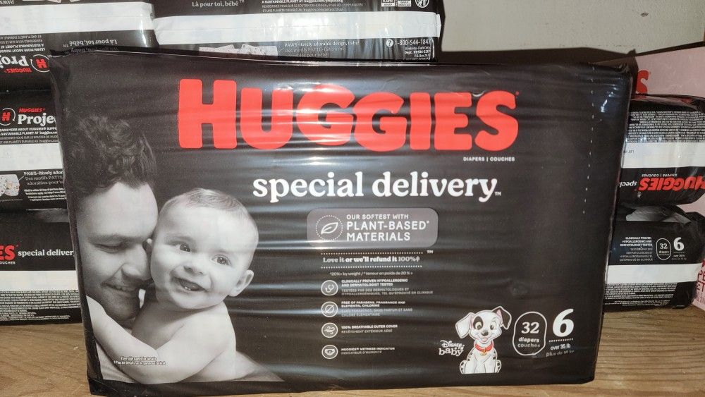 Huggies size 6