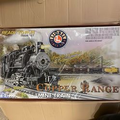 Lionel Copper Range mine train set