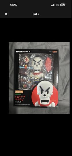 Good Smile Company Nendoroid Papyrus Figure Undertale Anime PVC ABS 1827