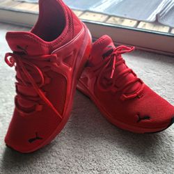 Red Puma Shoes 