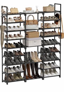 Black show rack