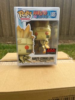 Funko Pop Naruto Uzumaki Kurama Link Mode #1465 AAA Exclusive