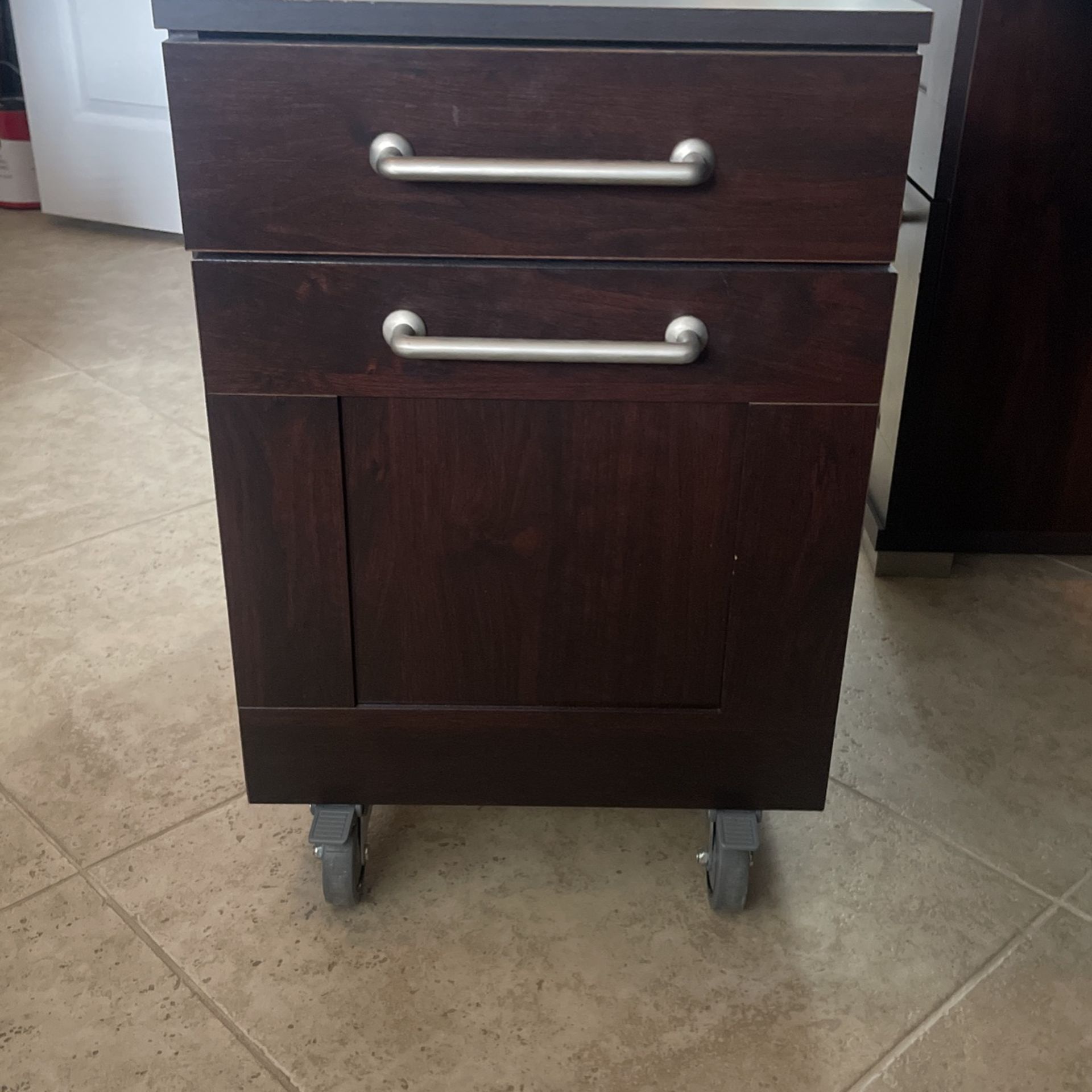 Rolling File Cabinet
