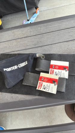 Porter-Cable Sanding Belts with Dust Bag