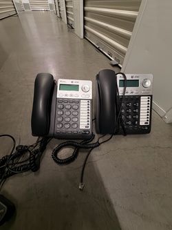 AT&T 2-Line Corded Office Phones – Set of 2 $25 each