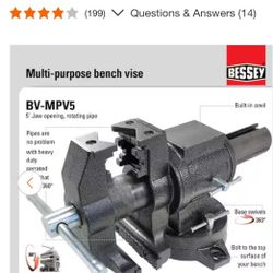 Bessey 5" Rotating Bench Vise Brand New