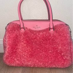 Kate Spade Mimi Faux Fur Satchel Bag