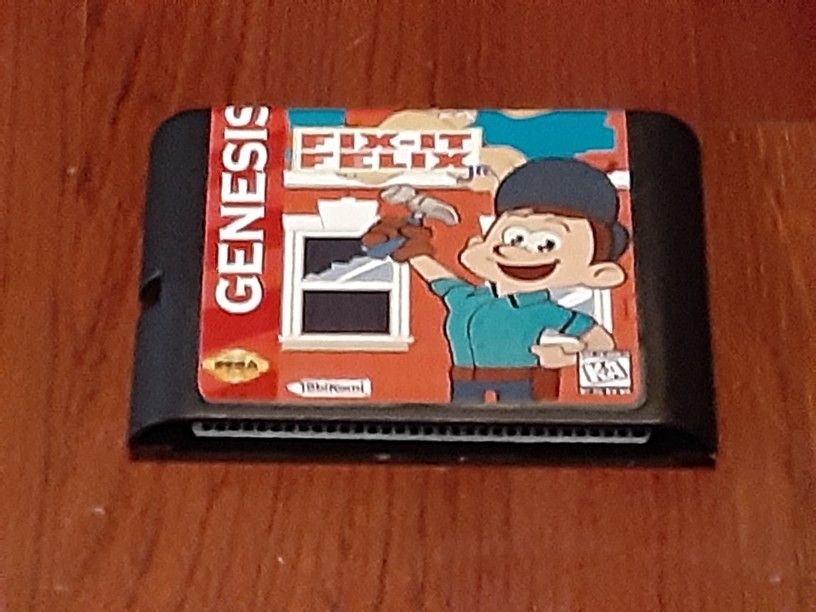 Fix It Felix Jr Sega Genesis Homebrew (Wreck It Ralph)