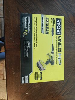Ryobi 18 volt easy clean brushless cordless power cleaner 600 PSI