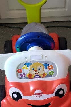 Fisher Price Laugh And Learn 3 In 1 Smart Car Ride On Toddler Toy