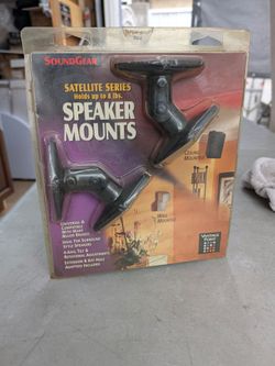 SoundGear Vantage Point SATP-B Satellite Series Speaker Mounts