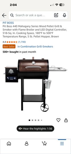 Pit Boss smoker electric pellets