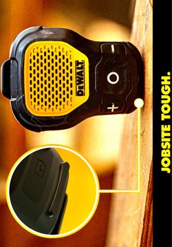 DEWALT Bluetooth Jobsite Speaker
