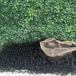 100% Jerry Curl Full Lace  Human Hair