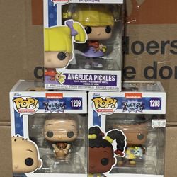 Lot Of 3- Rugrats Funko Pop