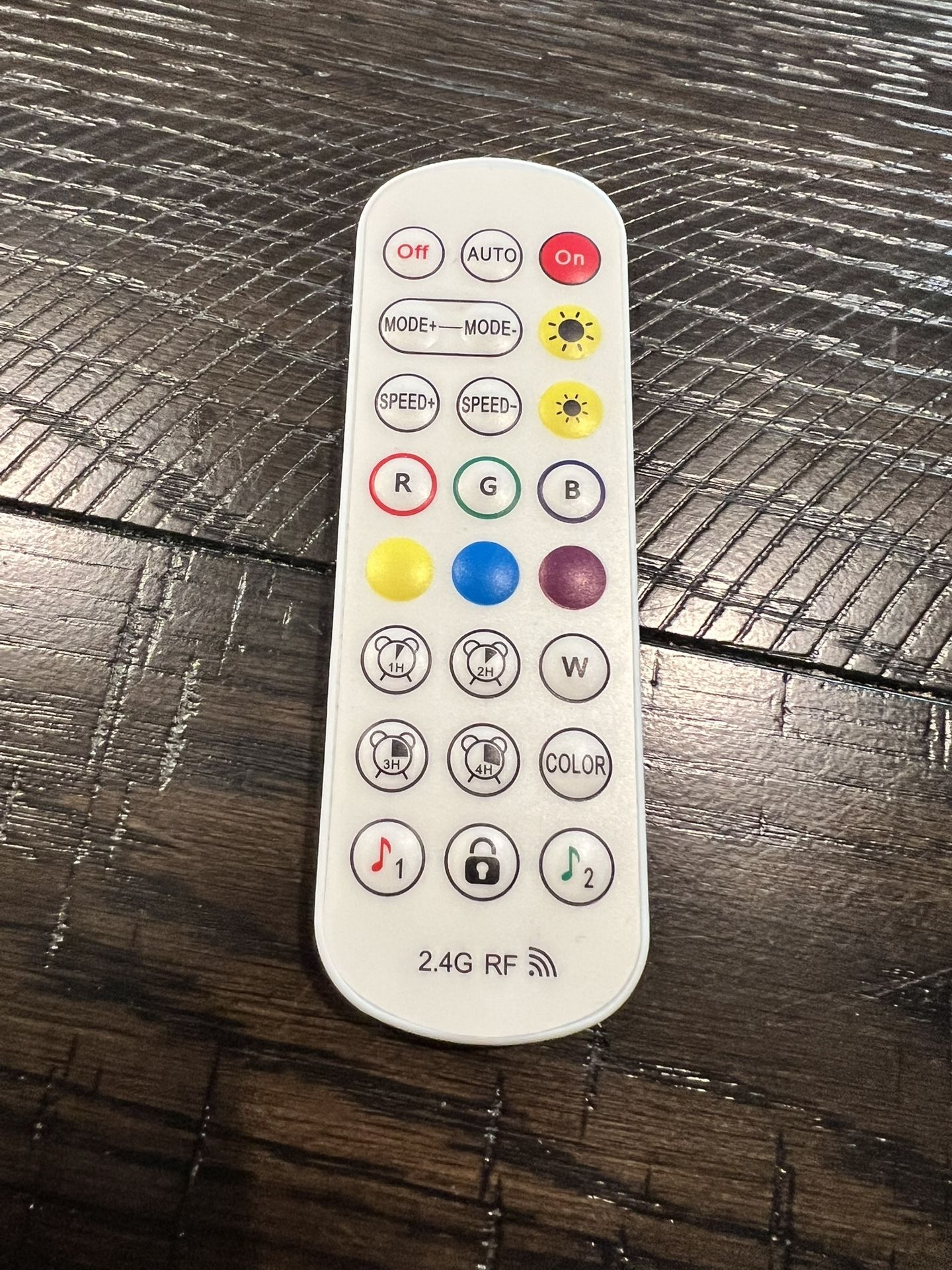 2.4G RF Wireless Remote for LED Lights / RGB Controllers (Battery Included)