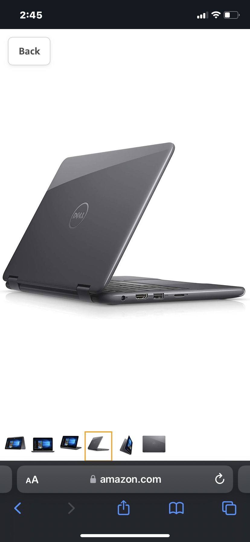 3189 Dell Chromebook  Latitude 11 In Touchscreen  Refurbished  Original Dell Charger Included Kim
