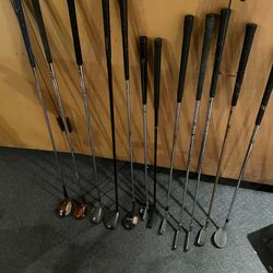 Golf clubs, putters $3 each club