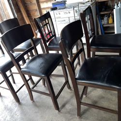 6 Tall Chairs 
