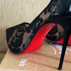AUTHENTIC CHRISTIAN LOUBOUTIN SO LATE SIZE 7.5 