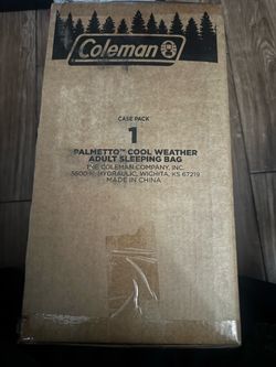 Coleman Palmetto Cool Weather Adult Sleeping Bag