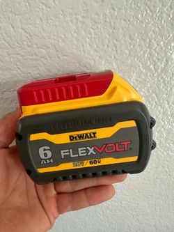 Flexvolt 6.0 battery. New firm price