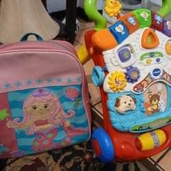 Vtech Walker Stephen Joseph Bagpack
