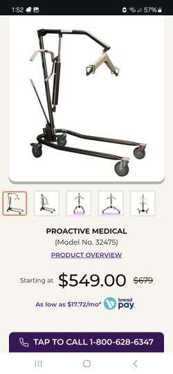 Hydraulic Hoyer Lift 