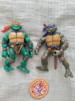 Set Of 2 Ninja Turtles 2002